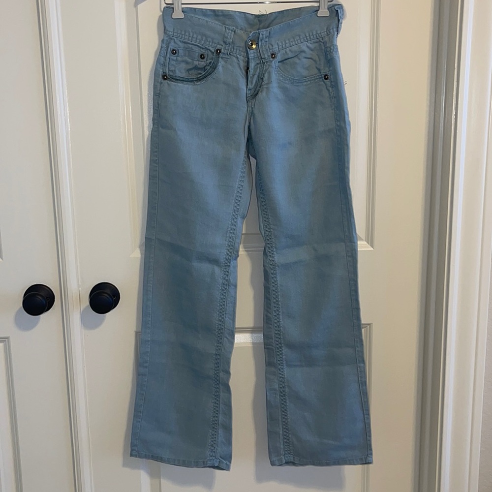 Replay women’s linen pants, size 25
